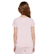 GUESS KIDS Short-sleeved T-shirt with teddy bear cotton candy pink - Child T-shirt - 5