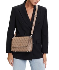 GUESS MERIDIAN 2 Shoulder bag MILK LOGO - Women&rsquo;s Bags - 5