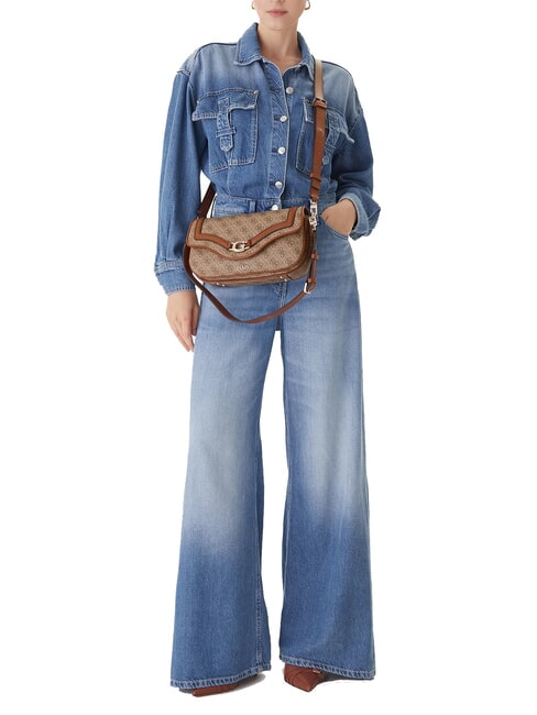 DEA Shoulder bag with flap MILK LOGO - Women&rsquo;s Bags