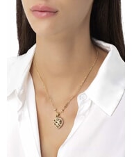 GUESS HEART CAGE Pendant Necklace - Necklaces