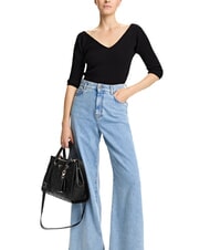 GUESS CRESIDIA II Handbag with shoulder strap black logo - Women’s Bags - 6