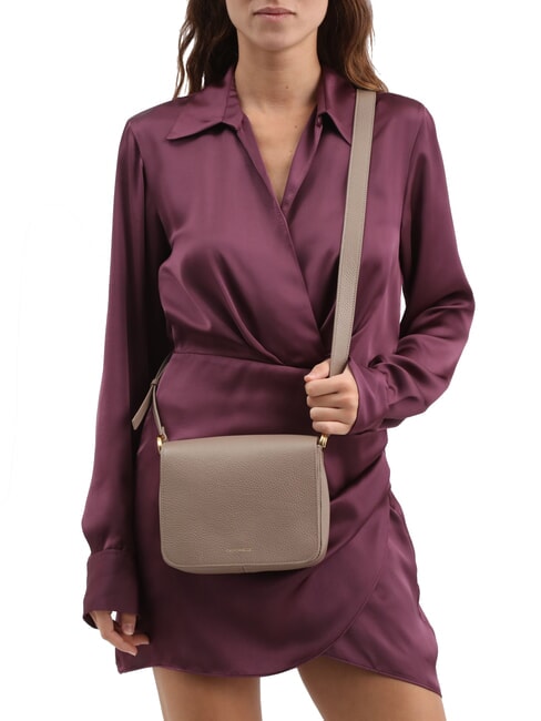 ERIS Mini leather shoulder bag rosette - Women’s Bags