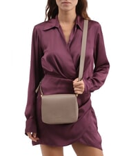 COCCINELLE ERIS Mini leather shoulder bag rosette - Women’s Bags - 4