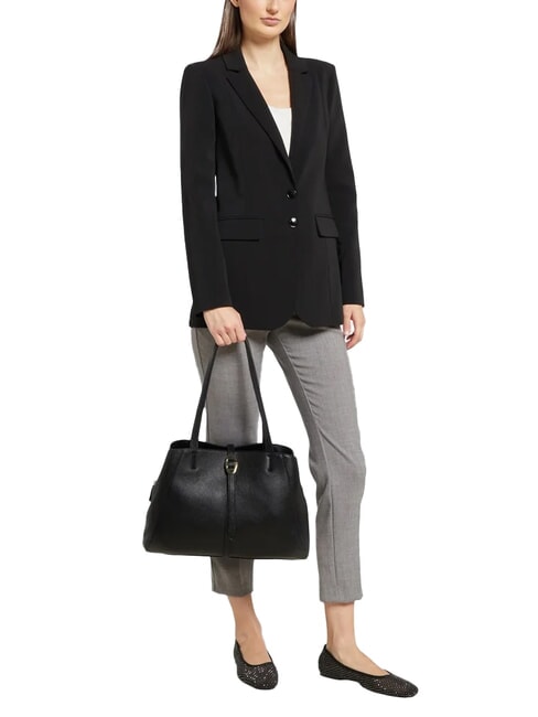 CHARA Leather shoulder bag laurel green - Women’s Bags