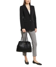 COCCINELLE CHARA Leather shoulder bag rosette - Women’s Bags - 5