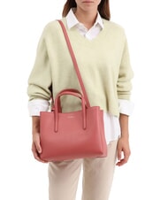 COCCINELLE SWAP Hammered Leather Tote Bag pot - Women&rsquo;s Bags - 4