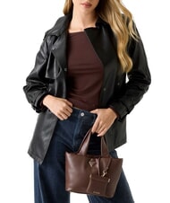 GUESS SUNETRA Mini Shopper bag with shoulder strap VERDONE - Women’s Bags - 5