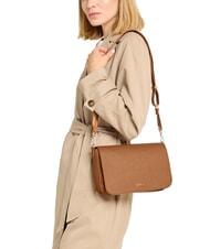 COCCINELLE ARIES Hammered leather shoulder bag CUIR - Women&rsquo;s Bags - 4