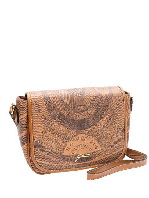 PLANETARIUM Shoulder bag with flap monochrome tan - Women&rsquo;s Bags