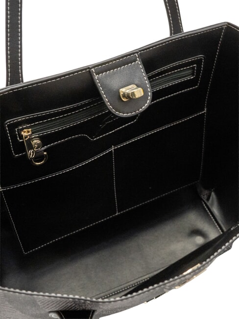 PLANETARIUM Shopping Bag monochrom lt grey/black - Women’s Bags