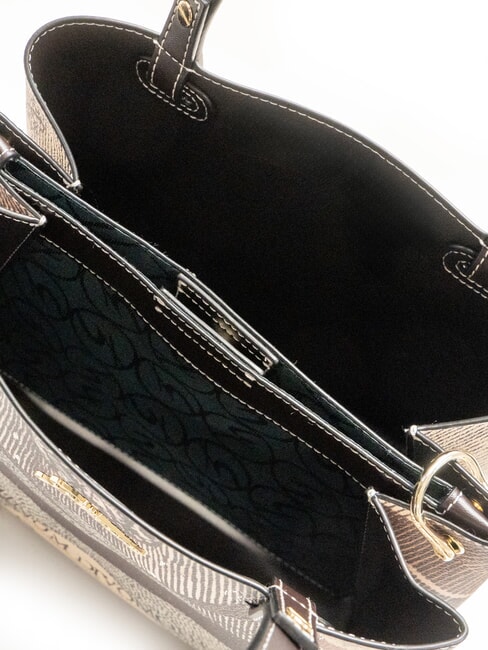 PLANETARIUM Handbag, with shoulder strap diana/dark brown - Women’s Bags