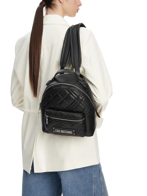 QUILTED Backpack with pocket po00bx - Women&rsquo;s Bags