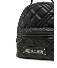 LOVE MOSCHINO QUILTED Backpack with pocket po00bx - Women&rsquo;s Bags - 4