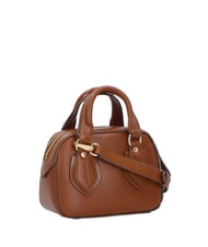THE BRIDGE DAPHNE Mini leather trunk bag BROWN - Women&rsquo;s Bags - 3