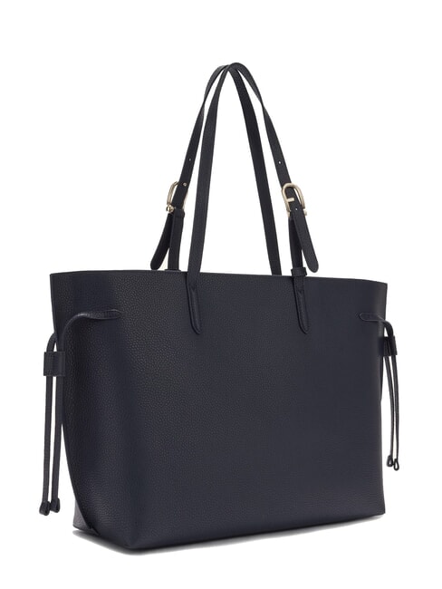 AVA Large leather shopping bag ink blue+ink blue int. - Women’s Bags