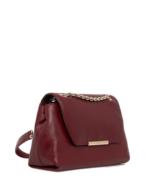 NADIA Shoulder bag, cross-body bag in nappa leather ruby - Women’s Bags