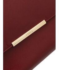 FURLA NADIA Shoulder bag, cross-body bag in nappa leather ruby - Women’s Bags - 3