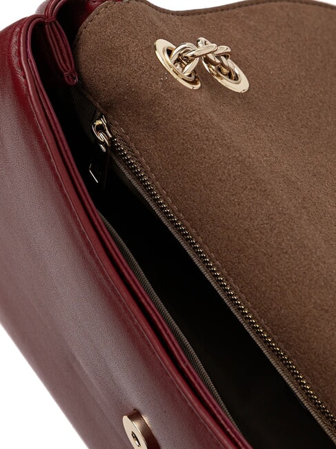 NADIA Shoulder bag, cross-body bag in nappa leather ruby - Women’s Bags