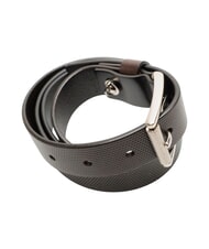 CERRUTI BUCKLE Leather belt head - Belts - 3