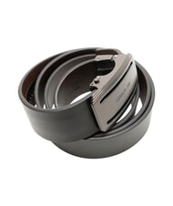 CERRUTI 1881 Reversible leather belt black/dark brown - Belts - 3