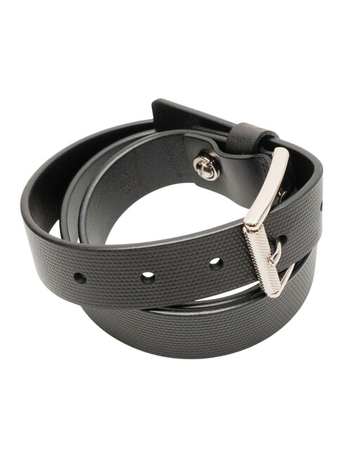 BUCKLE Leather belt black - Belts