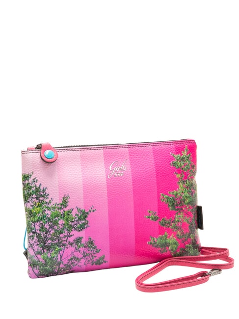 BEYONCE Leather clutch bag shades of pink - Women&rsquo;s Bags