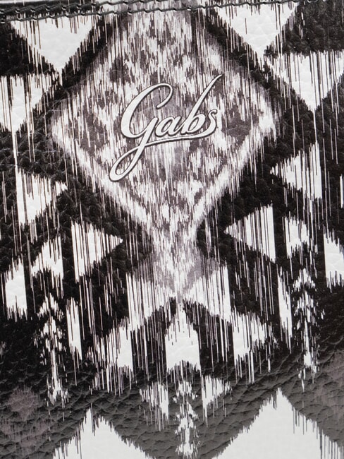 BEYONCE Leather clutch bag Aztec black/white tones - Women’s Bags