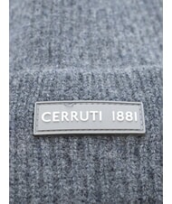 CERRUTI BEANIE Wool hat Grey - Hats - 3