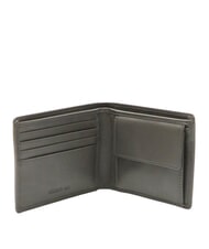 CERRUTI RAUL Leather coin purse wallet Grey - Men&rsquo;s Wallets - 2