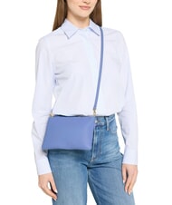 COCCINELLE BEST CROSSBODY Leather mini bag blue - Women’s Bags - 4