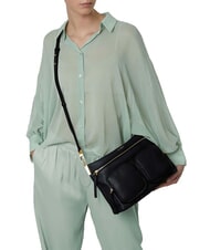 COCCINELLE HYLE Medium dual-function leather bag laurel green - Women’s Bags - 5