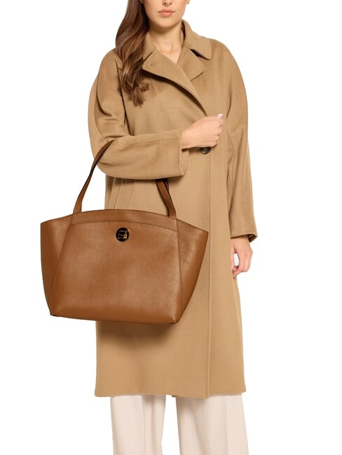 LIYA Hammered leather shoulder bag CUIR - Women’s Bags