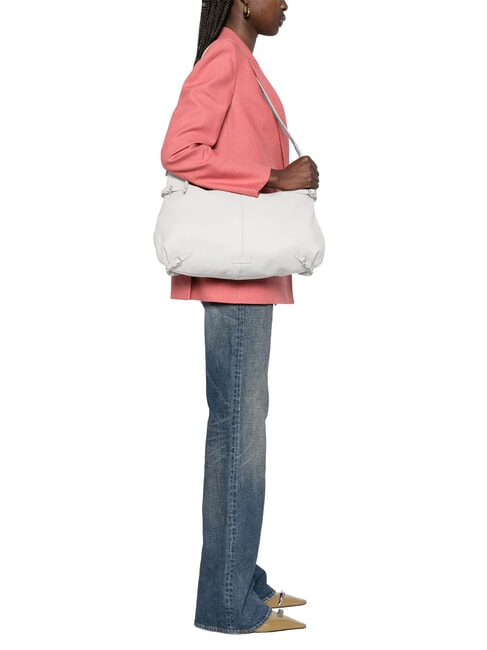 ABIGAIL Crescent shoulder bag white - Women’s Bags