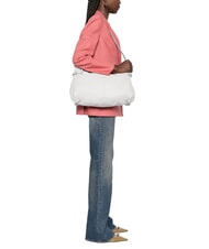 COCCINELLE ABIGAIL Crescent shoulder bag white - Women’s Bags - 4