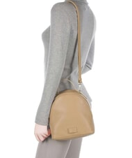 COCCINELLE VOILE Mini backpack in hammered leather fresh beige - Women&rsquo;s Bags - 5