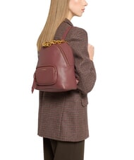 COCCINELLE FENIX Small leather backpack brandy - Women’s Bags - 4