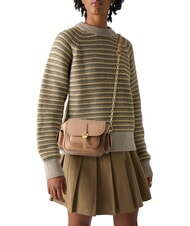 COCCINELLE CAMPUS  Mini shoulder bag, in leather skin - Women&rsquo;s Bags - 3