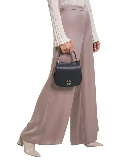 LEILANI Leather handbag with shoulder strap blueberry - Women&rsquo;s Bags