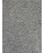 NORTH SAILS N|S Crew neck sweater with logo embroidery dark gray melange - Men's Sweaters - 3