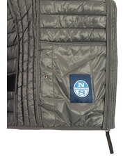 NORTH SAILS PADDED Padded jacket with hood asphalt - Men's down jackets - 4