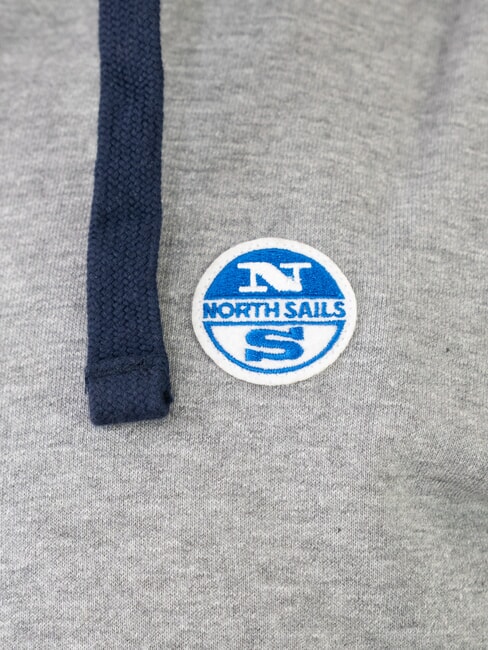 PATCH Full zip hoodie medium gray melange - Sweatshirts