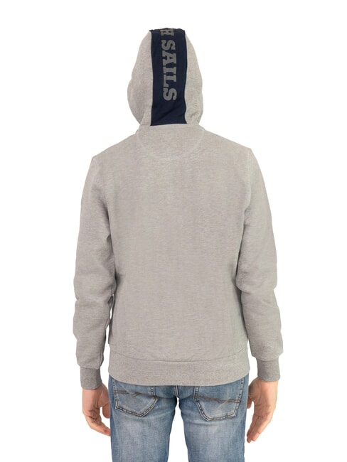 PATCH Full zip hoodie medium gray melange - Sweatshirts