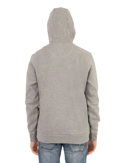LOGO Hoodie with pocket medium gray melange - Sweatshirts