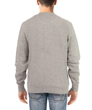 NORTH SAILS LOGO Crew neck sweatshirt with maxi print medium gray melange - Sweatshirts - 2