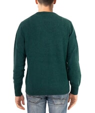 NORTH SAILS N|S Crew neck sweater with logo embroidery Mediterranean - Men's Sweaters - 2