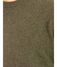 NORTH SAILS N|S Crew neck sweater with logo embroidery ivy green - Men's Sweaters - 3