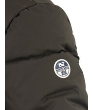 NORTH SAILS PADDED Medium-length hooded down jacket black - Men's down jackets - 3