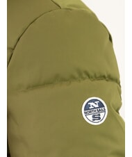 NORTH SAILS PADDED Medium-length hooded down jacket ivy green - Men's down jackets - 3