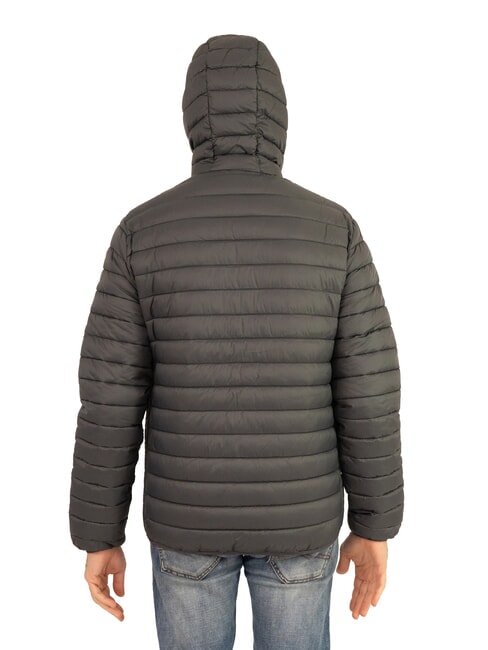 PADDED Padded jacket with hood asphalt - Men's down jackets
