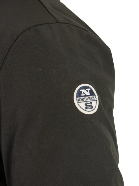 SOFTSHELL Hooded bomber jacket black - Men's Jackets